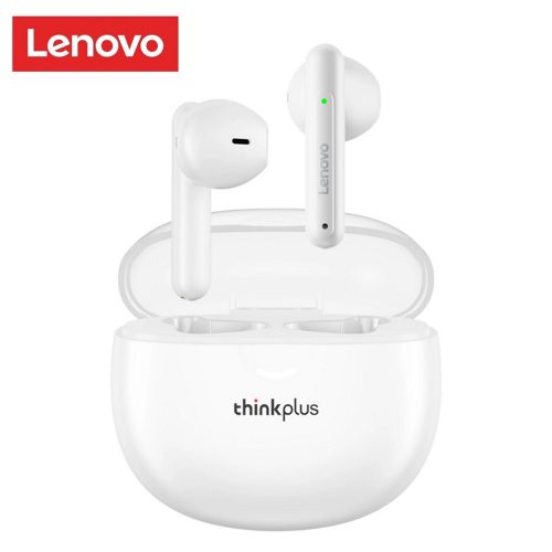 Lenovo thinkplus LivePods LP1 Pro - Bluetooth 5.3 earphones with charging box. 4x5 hours of battery use, touch button control - white