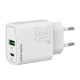 Mobile Origin® MO12 - PD20W GaN wall charger, 1xUSB-A + 1xUSB-C