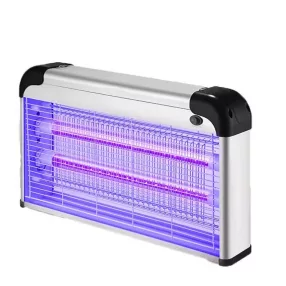  Pittar® HS31 - electric insect trap with UV lamp, for 80m2 area, 40cm length, 220 volt operation, weatherproof aluminum housing