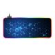 Waterproof RGB illuminated mouse pad - with 14 different light effects, size: 800 x 300 x 4 mm (honeycomb)