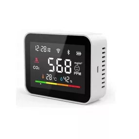   RSH® CO2V1 premium SMART co2 meter and alarm - accurate measurement, calibratable design, 0-5000ppm measurement range + humidity and temperature measurement