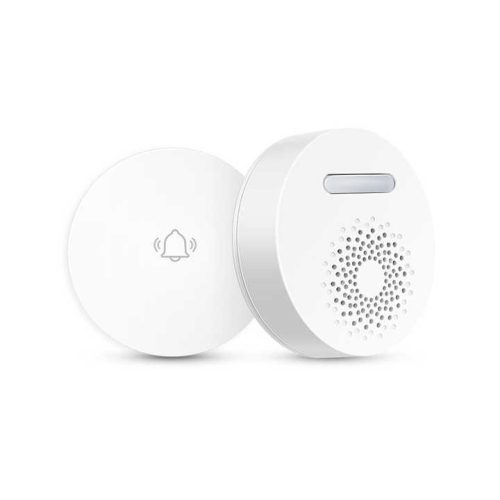 RSH® DB002 - Battery-free wireless doorbell (no batteries required for use) 100m range