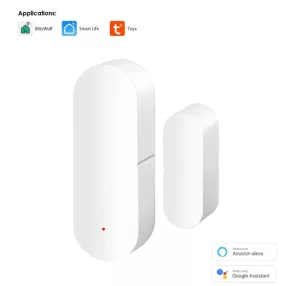   RSH DW07 Smart contact sensor for windows and doors - AAA battery operation. It can be connected directly to WiFi, without a HUB