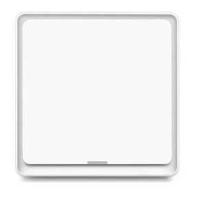   RSH ESW-1WAA-EUWiFi - SMART, wall-mounted, mechanical button lighting switch, with 1 switch - Tuya App, Google Home, Amazon