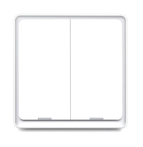 RSH ESW-2WAA-EUWiFi - SMART, wall-mounted, mechanical button lighting switch, with 2 switch - Tuya App, Google Home, Amazon