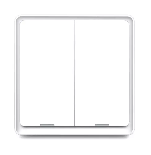 RSH ESW-2WAA-EUWiFi - SMART, wall-mounted, mechanical button lighting switch, with 2 switch - Tuya App, Google Home, Amazon