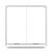 RSH ESW-2WAA-EUWiFi - SMART, wall-mounted, mechanical button lighting switch, with 2 switch - Tuya App, Google Home, Amazon
