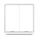 RSH ESW-2WAA-EUWiFi - SMART, wall-mounted, mechanical button lighting switch, with 2 switch - Tuya App, Google Home, Amazon