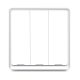 RSH ESW-3WAA-EUWiFi - SMART, wall-mounted, mechanical button lighting switch, with 3 switch - Tuya App, Google Home, Amazon