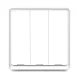 RSH ESW-3WAA-EUWiFi - SMART, wall-mounted, mechanical button lighting switch, with 3 switch - Tuya App, Google Home, Amazon