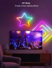 RSH® LD05 - SMART, RGB LED neon strip - 5 meters, control: app and remote control, 16 million colors, 4 lighting modes, wall mounting