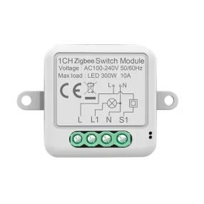   RSH® SB01 ZigBee - 1-way SMART switch - Application control, timing, voice instructions. Amazon Echo, Google Home and IFTTT integration