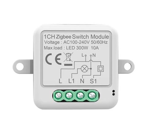 RSH® SB01 ZigBee - 1-way SMART switch - Application control, timing, voice instructions. Amazon Echo, Google Home and IFTTT integration