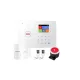RSH® SK03 Smart Home security alarm kit with APP control - GSM + WiFi, battery, 2pcs sensor, additional 433Mhz devices support