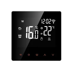  RSH® TM020 - Smart WiFi thermostat. Suitable for gas boiler or electric and water circulation floor heating systems - 3A load capacity, App control