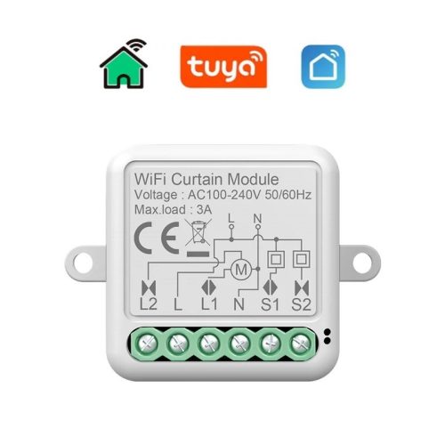 RSH WiFi CU01 - SMART shutter controller to control 1 shutter - Application control, timing, voice instructions. Amazon Echo, Google Home and IFTTT integration