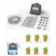 RainPoint® IK10P - Indoor micro drip irrigation system. Manual timing set, USB or 4x AA battery operation