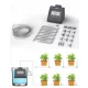 RainPoint® IK10P - Indoor micro drip irrigation system. Manual timing set, USB or 4x AA battery operation