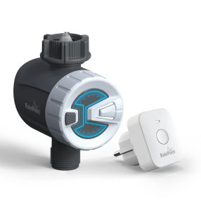  RainPoint® - Smart watering system set for mounting on a garden tap (valve + HUB) - with application, controllable via the Internet (TTV102B+TWG009BW)