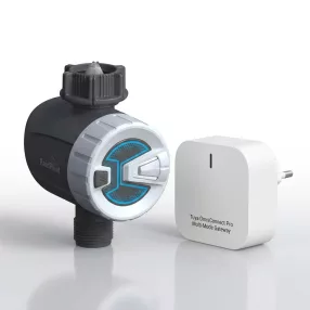   RainPoint® - Smart watering system set for mounting on a garden tap (valve + HUB) - with application, controllable via the Internet (TTV102B+TWG009BW)