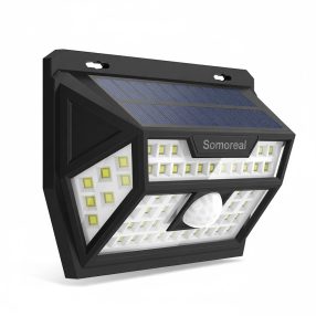   Outdoor Solar Lamp - Somoreal SM-OLT1 with Motion Detector, IP64 Water Resistant