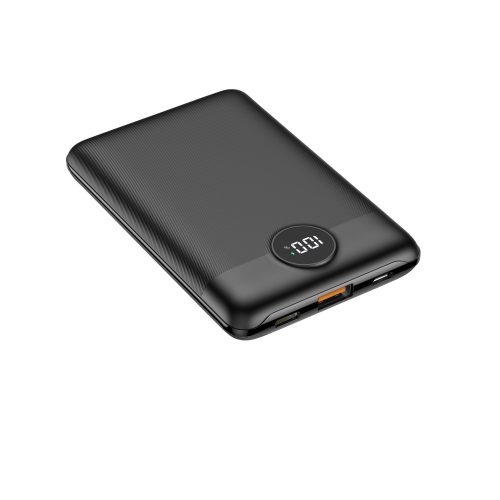 Veger S11 quick charge power bank - 10000mAh - 38W - QC3.0 & PD20W & Huawei SuperCharge support, LED charge indicator, ultra mini size
