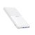 Veger S22 power bank - 20000mAh capacity, ultra-thin & non-slip design, simultaneous charging of 4 devices, LED charging indicator - white