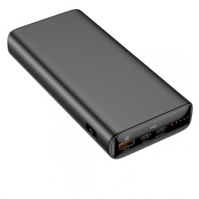   Veger T65A quick charge (PD65W) laptop power bank - 20000mAh, 3 USB charging ports