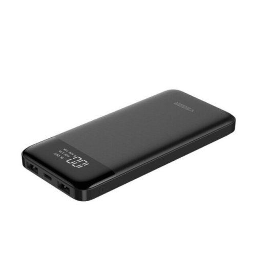 Veger X101 (VP-1087PD) fast charging power bank - 10000mAh - QC3.0 & PD 18W support, digital charge display, aluminum housing