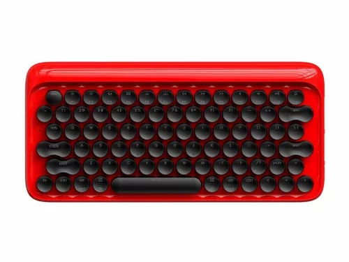 Xiaomi Youpin LOFREE Mechanical keyboard - mechanical (blue switch keys) RGB LED lighting, wired and wireless use - red