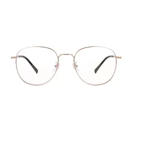   Xiaomi Mijia blue light filter monitor glasses with nickel-free metal frame - for work, study and fun - Gold