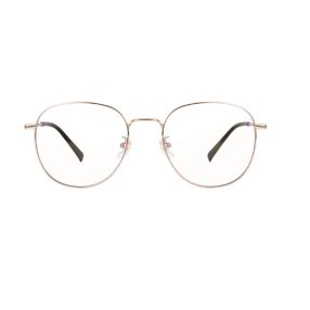   Xiaomi Mijia blue light filter monitor glasses with nickel-free metal frame - for work, study and fun - Gold