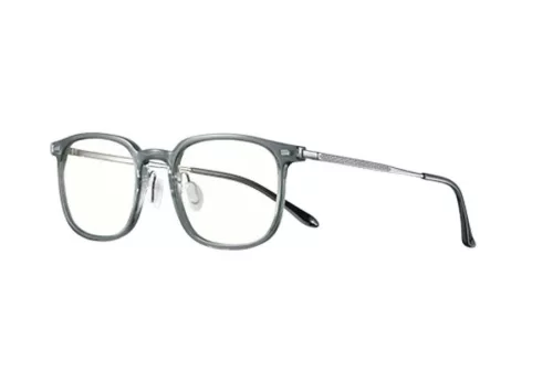 Xiaomi Mijia Anti-Blue monitor glasses, with titanium frame - blue light and UV filtering, square shape, comfortable to wear - gray