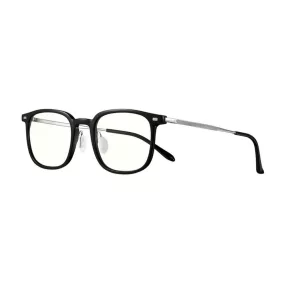   Xiaomi Mijia Anti-Blue monitor glasses, with titanium frame - blue light and UV filtering, square shape, comfortable to wear - black