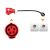 1 phase to 3 phase converter cable, for electric car charging - 1 phase 1x16A (3.7Kw) wall socket to 3x16A (11Kw) converter