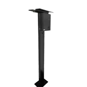   Pillar for RAEDIAN wall chargers (wallbox) - 2pcs wallbox can be placed - black