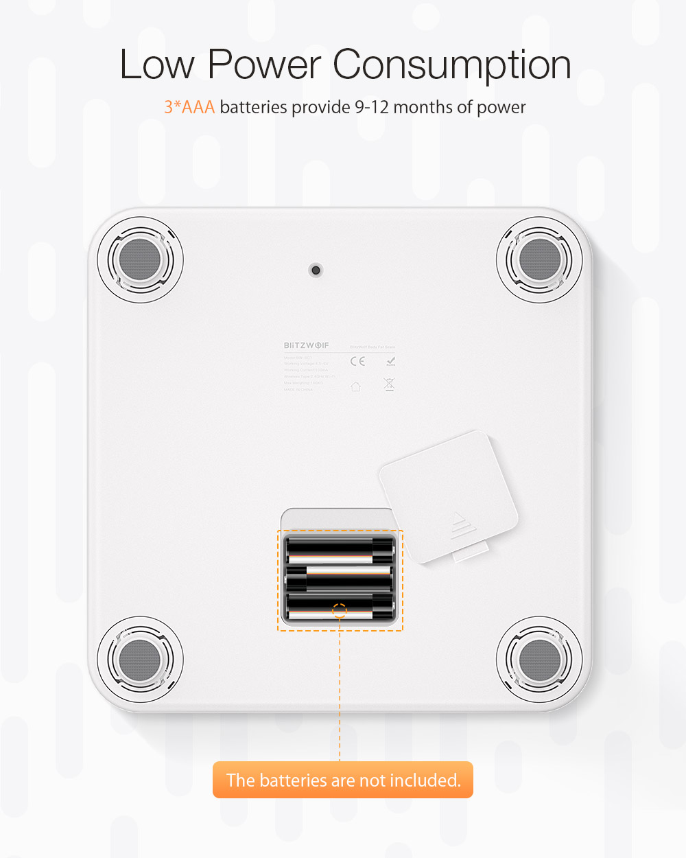 Blitzwolf® BW-SC1 smart scale