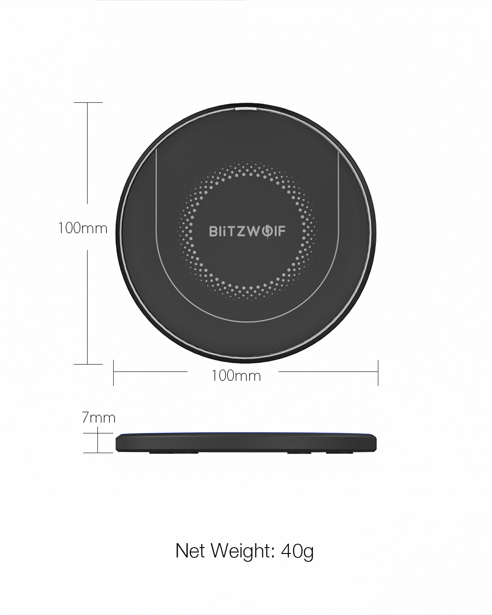 BlitzWolf BW-FWC7 QI wireless charger