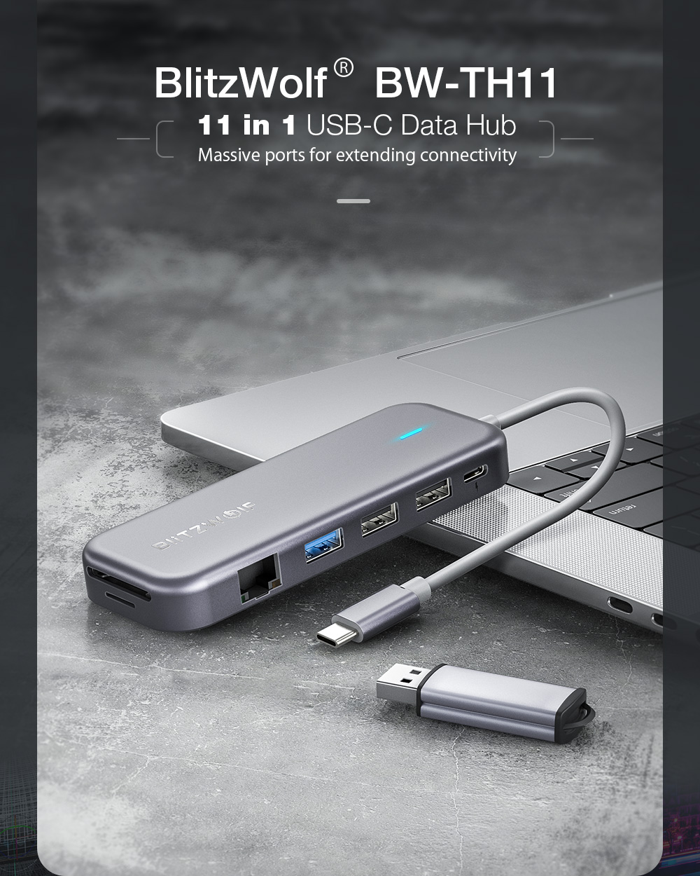 Blitzwolf BW-TH11 USB HUB